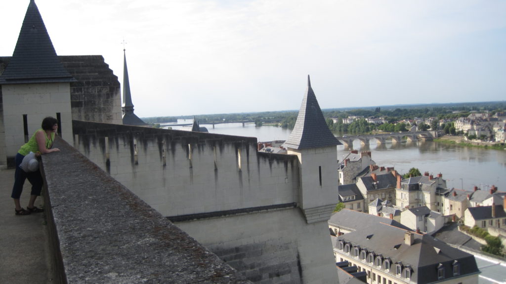 Saumur River France Saumur Chateau