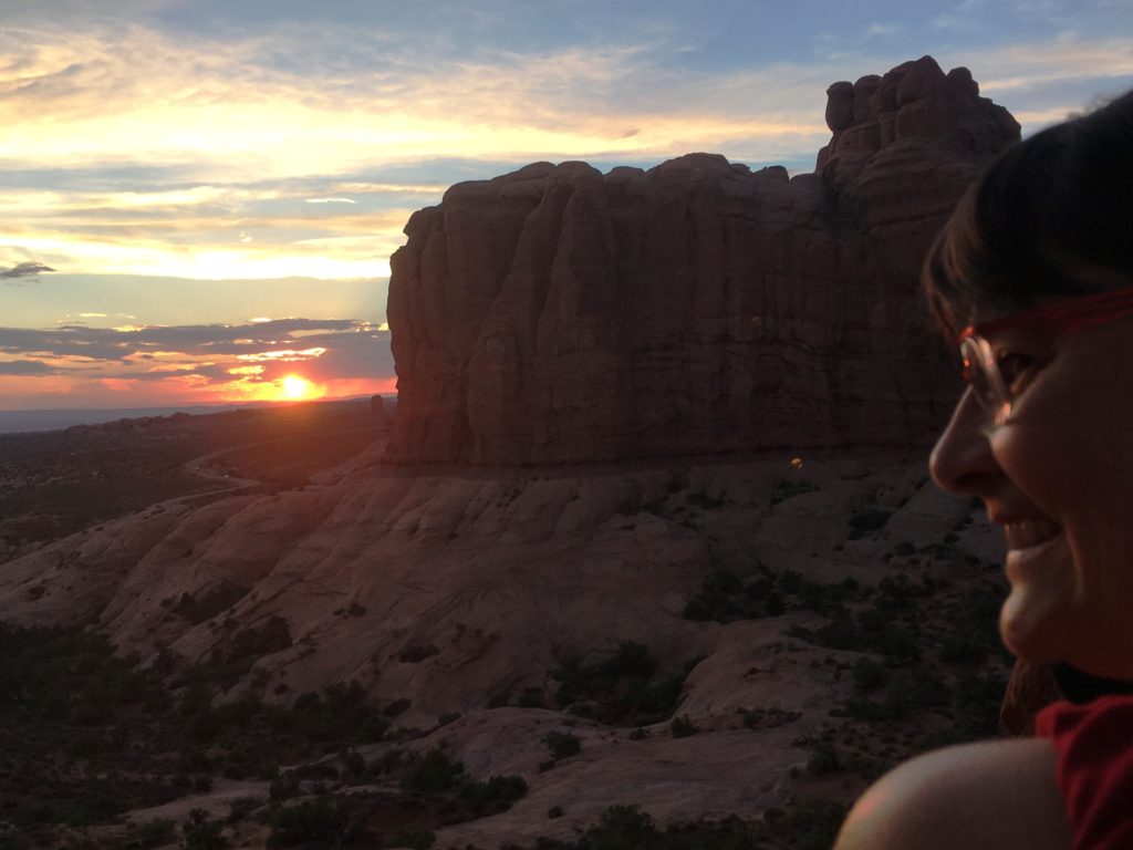 Double Arch Sunset