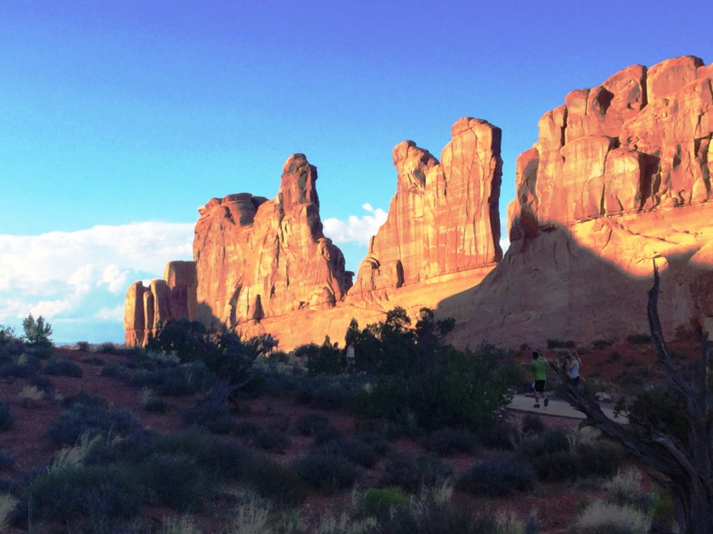 Arches National Park Park Avenue Trail