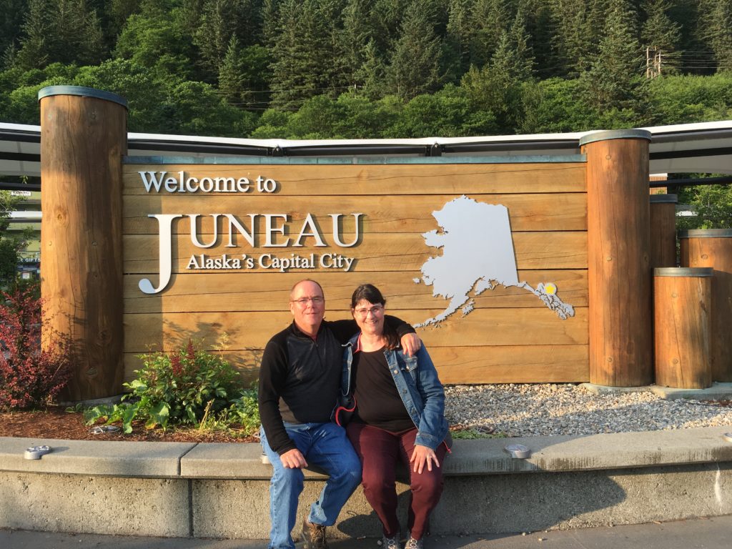 Dean and Emilie in Juneau 