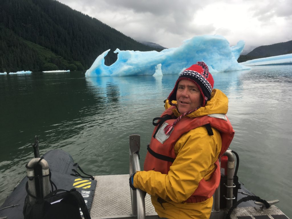 Leconte glacier bergy bit