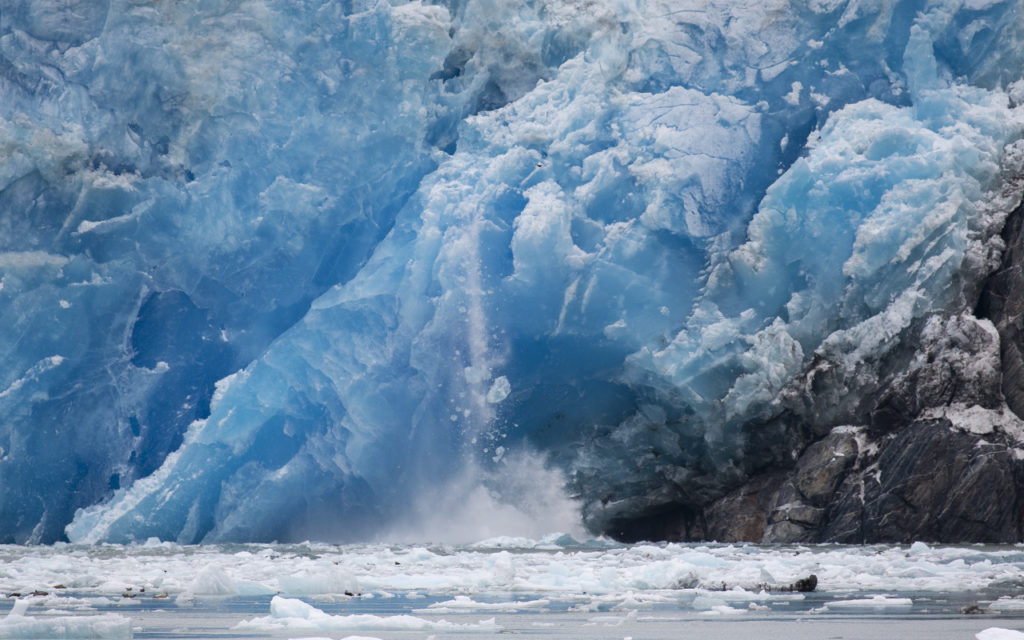 Calving Glacier