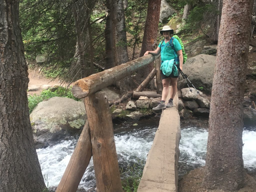 Mills Lake Trail Rocky Mountain National Park