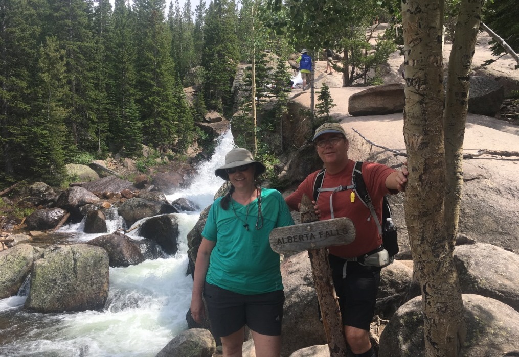 Alberta Falls Rocky Mountain National Park