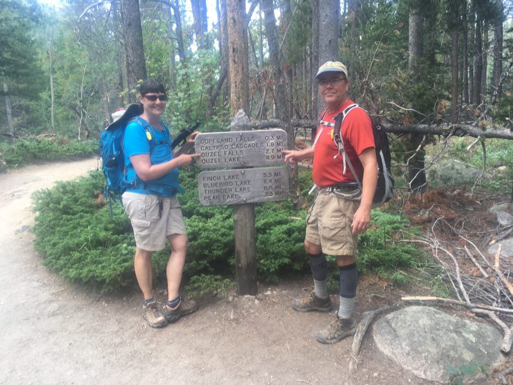 Ouzel Falls Trail Rocky Mountain National Park