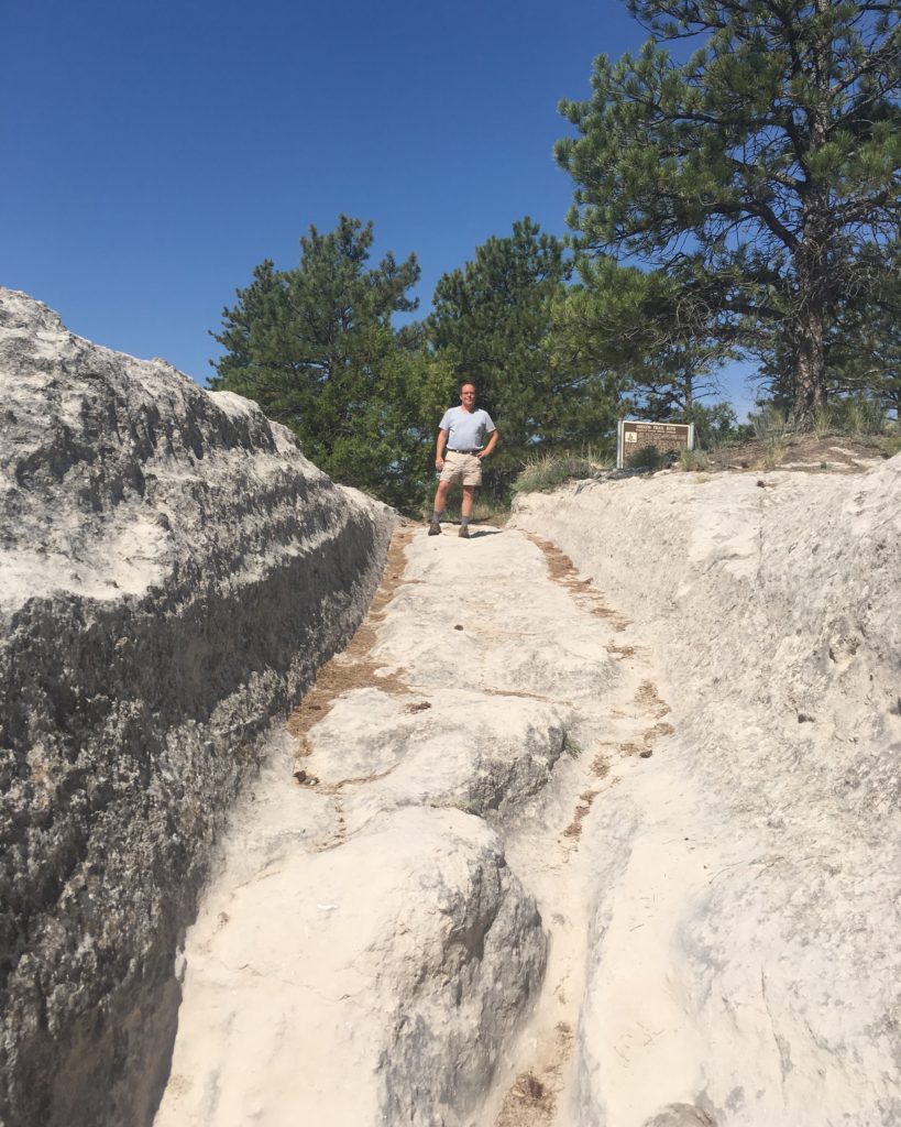 Oregon Trail Ruts, Guernsey