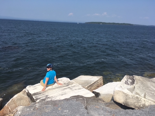 Island Line Rail Trail, Lake Champlain