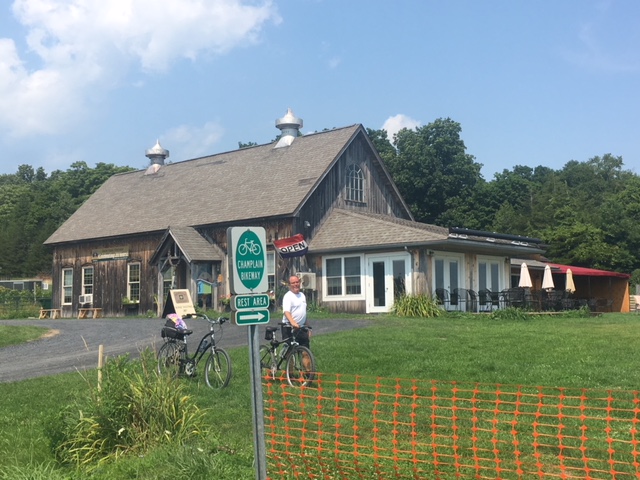 Island Line Rail Trail, Lake Champlain