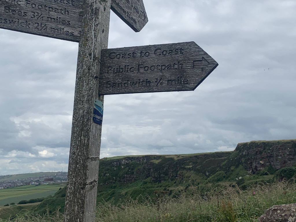 St. Bees, Wainwright Coast to Coast, Wainwright C2C, England Hiking