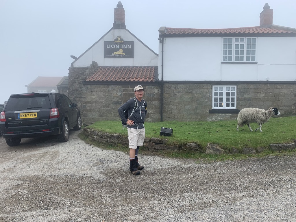 Wainwright C2C, Blakey Ridge, Hiking England, York Moors, Lion Inn