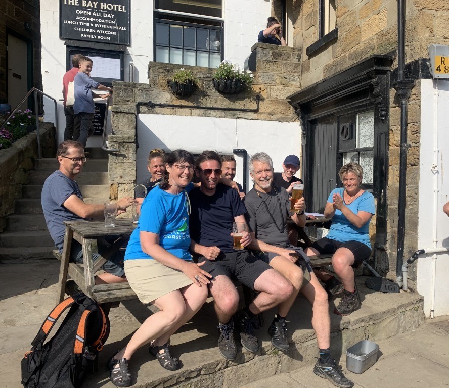Robin Hoods Bay, Wainwright C2C