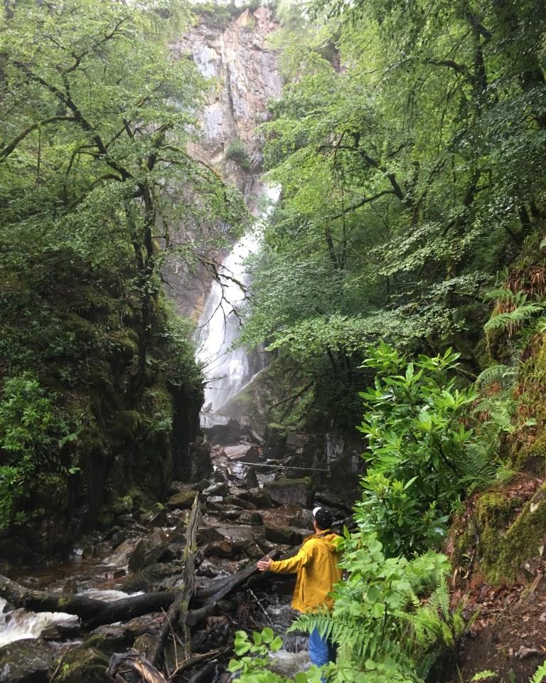Doune Castle, Kinlochleven, Scotland, Gray Mare Waterfall