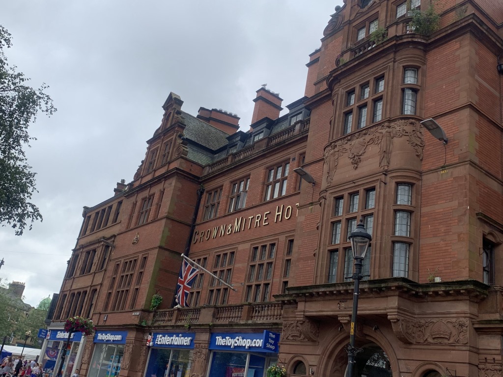 Carlisle England, Crown and Mitre Hotel