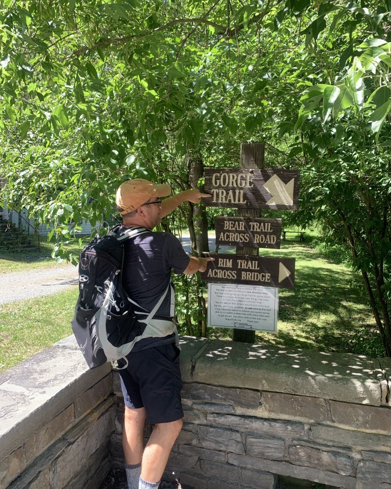 Buttermilk Falls Trail