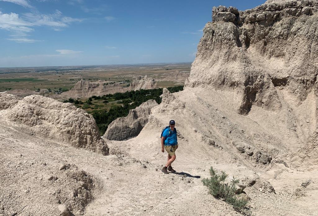 Badlands National Park Hiking Notch Trail