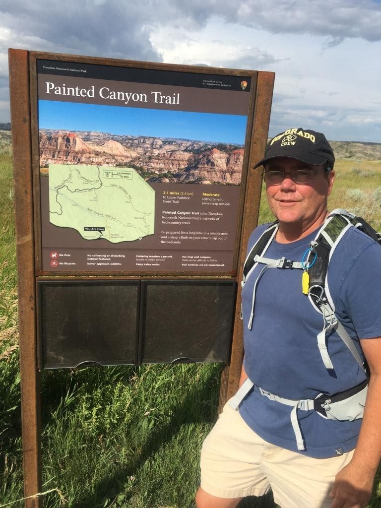 Painted Canyon Trail Teddy Roosevelt National Park