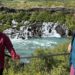 Hraunfossar waterfall