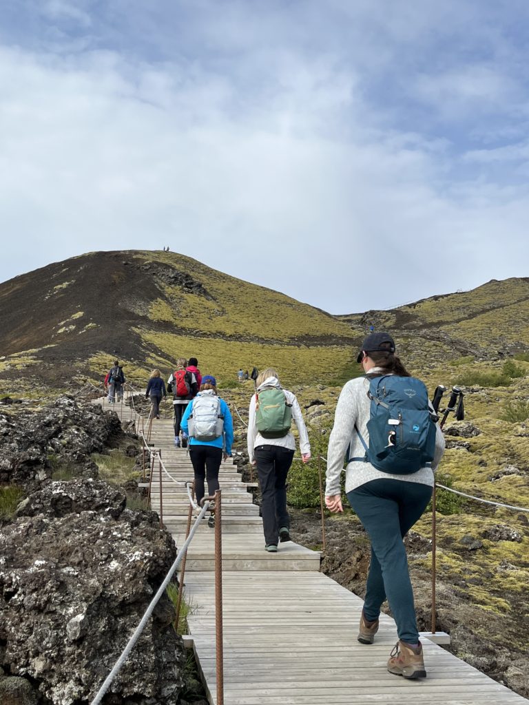 Grabrok Crater Iceland