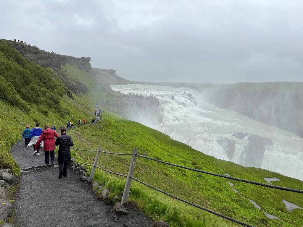 Gullfoss waterfall Golden Circle