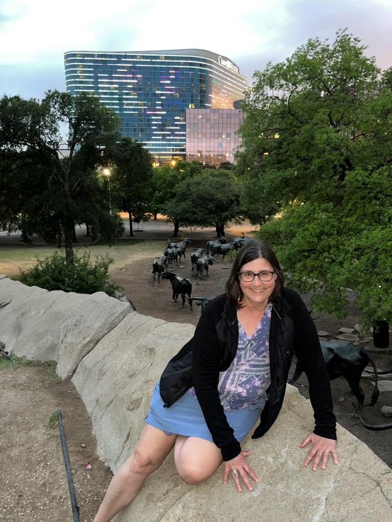 Cattle Drive sculptures Dallas