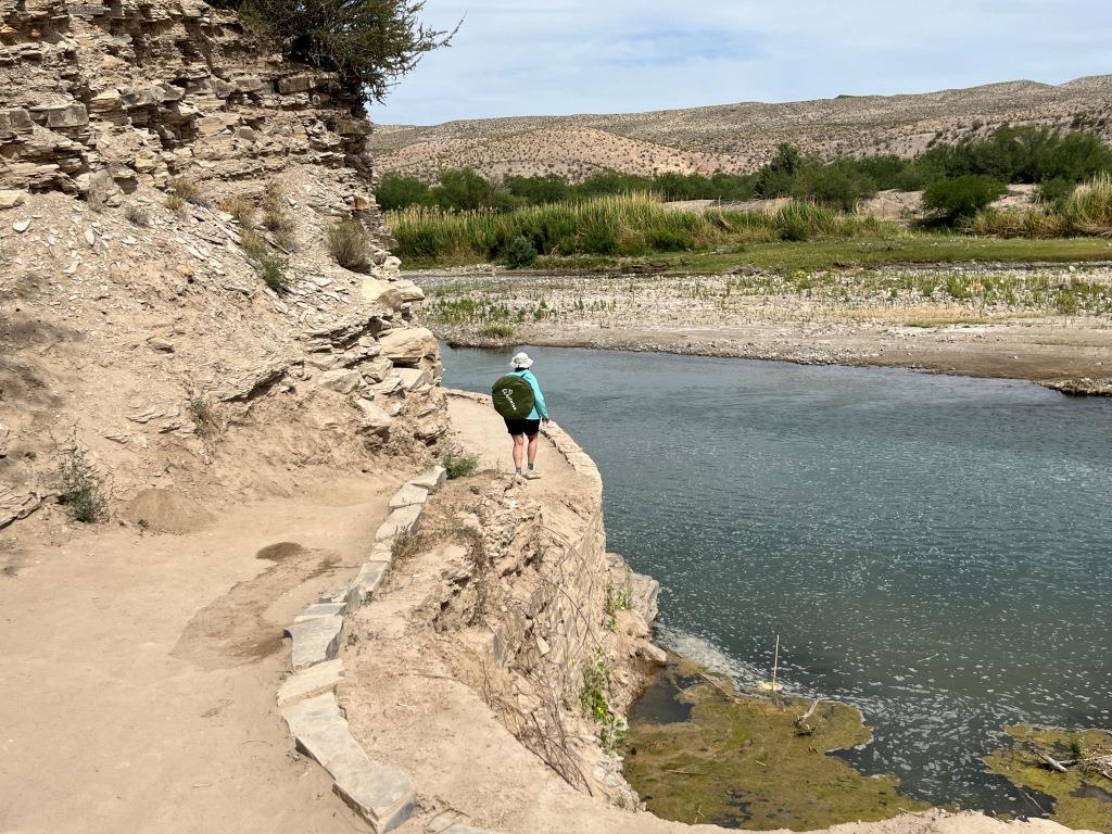 Hot Springs Trail Big Bend National Park