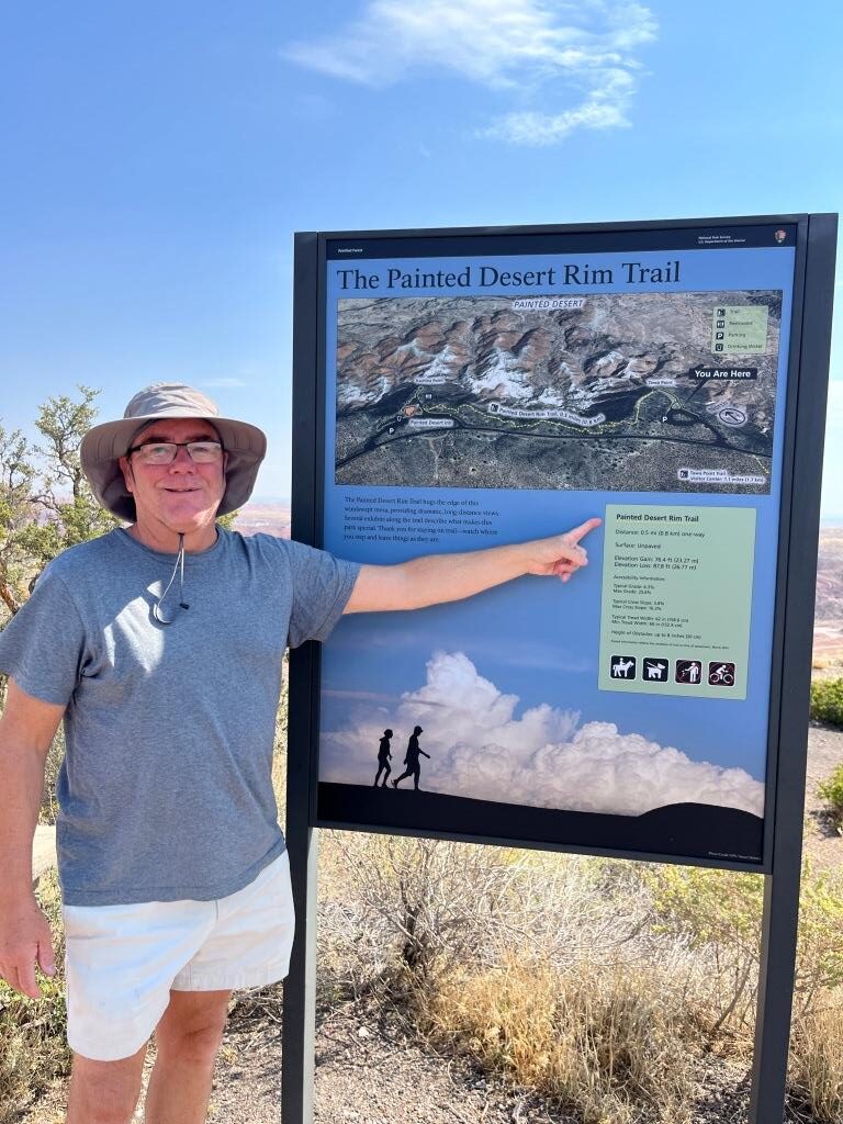 The Painted Desert Rim Trail
