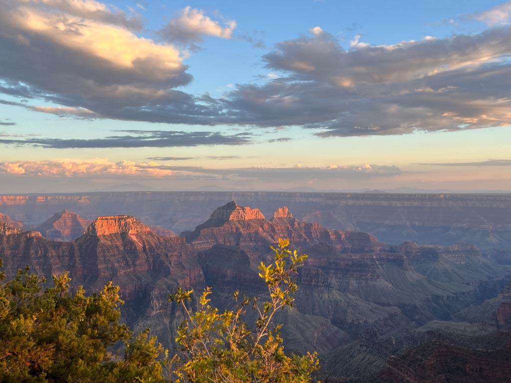 Sunset at the North Rim