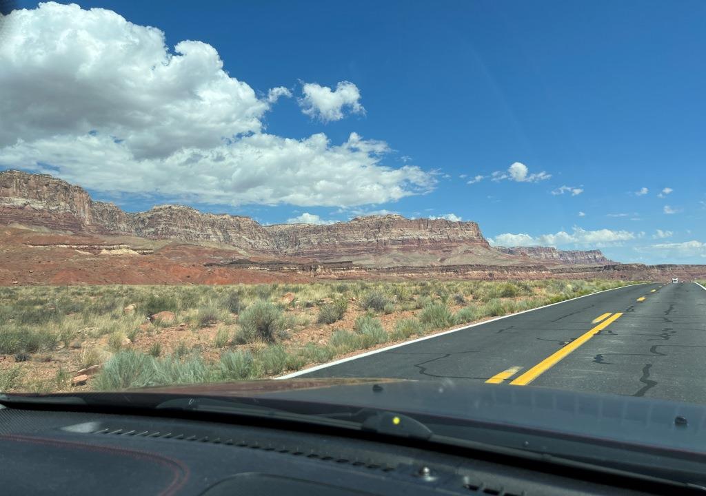 Vermillion Cliffs Drive. Route 89A.