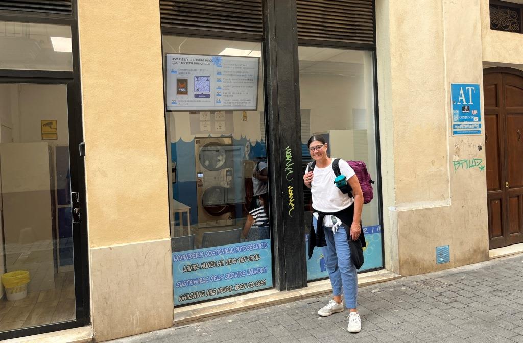 Malaga Spain Laundromat
