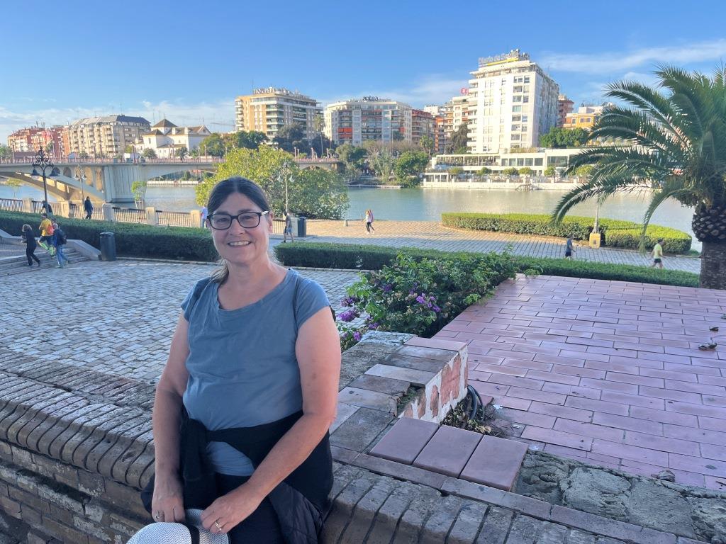 Guadalquivir river promenade