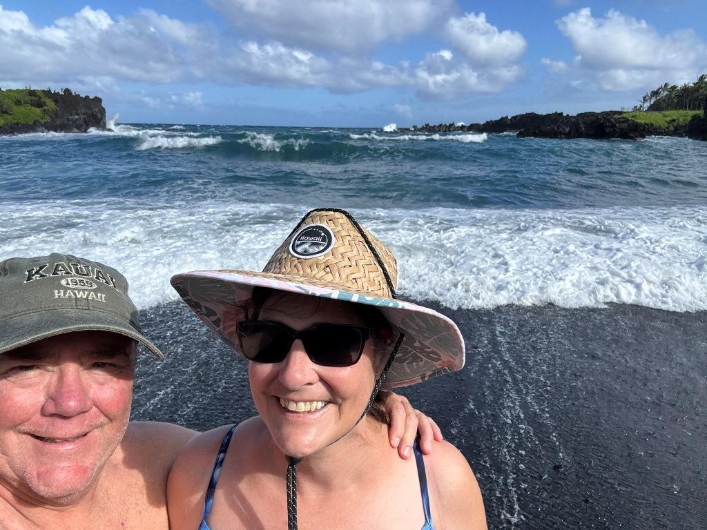 Black Sand Beach Maui