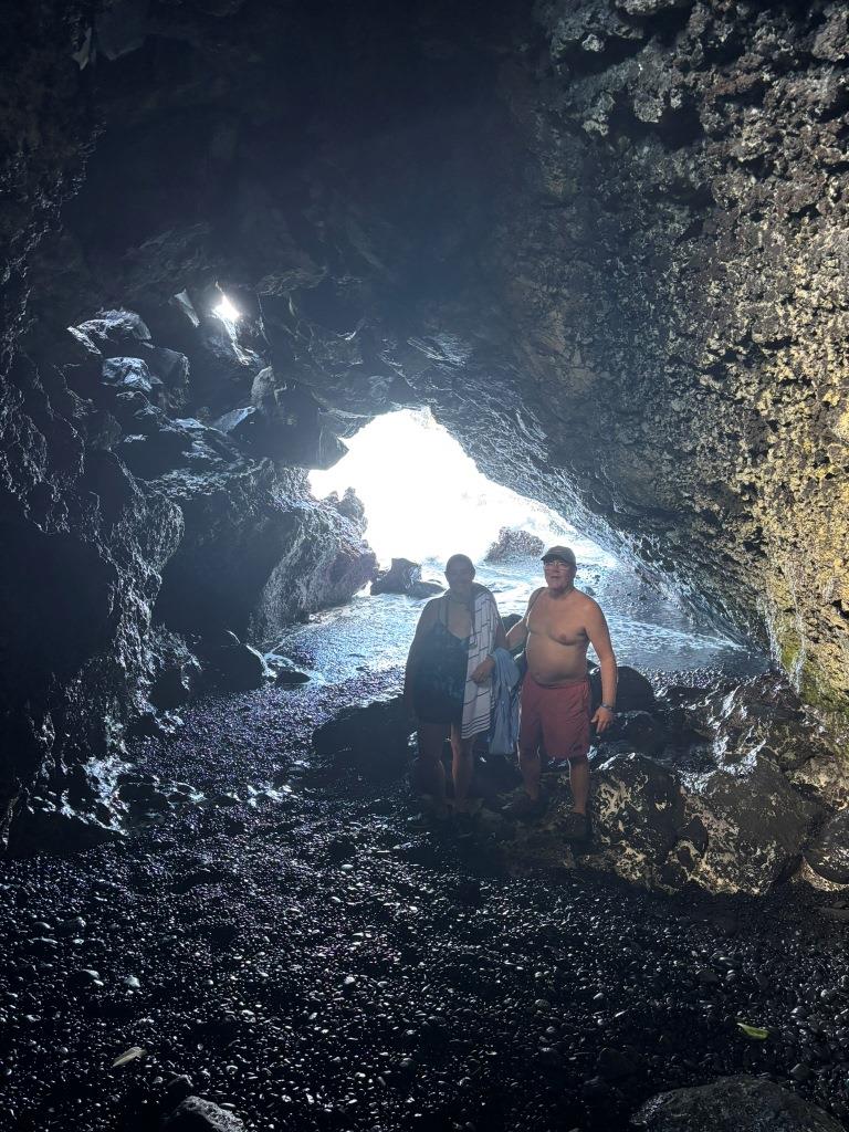 Honokalani Black Sand Beach Maui